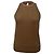 Balenciaga Strick-Top mit Neckholder und Punktmuster aus brauner Wolle Rot