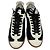 Timeless Sneakers Chanel con logo Interlocking CC in pelle nera Nero - vista 5