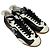Timeless Sneakers Chanel con logo Interlocking CC in pelle nera Nero - vista 6