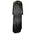 Timeless Trench Coat Chanel de abotoamento duplo em seda preta Preto