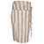Saia midi Obi em algodão branco Altuzarra