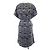 Hermès Vestido de seda Twillaine Hermes Negro - vista 2