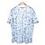 Hermès LABYRINTHE HORSEBIT S T-Shirt Weiß Blau - Ansicht 2