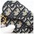 Cartera Compacta Christian Dior Oblique Jacquard Saddle Beige Azul marino - vista 4