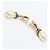 Orecchini Chanel Coco Mark in perle sintetiche Nero Bianco D'oro - vista 6