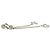 Orecchini Tiffany & Co. Elsa Peretti Diamond By the Yard Heart Argento - vista 5