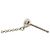 Orecchini Tiffany & Co. Elsa Peretti Diamond By the Yard Heart Argento - vista 7