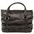 Borsa a mano Vara Drape Salvatore Ferragamo Marrone scuro