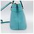 Gucci Bright Bit Wandelbare Tote aus Leder Medium Blau - Ansicht 4