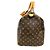 Borsa Boston Louis Vuitton Keepall 50 Marrone - vista 2