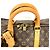 Borsa Boston Louis Vuitton Keepall 50 Marrone - vista 4