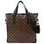 Borsa Tote Louis Vuitton Davis - Monogram Macassar Marrone Monogramma