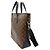 Borsa Tote Louis Vuitton Davis - Monogram Macassar Marrone Monogramma - vista 2
