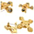 Spilla Vintage Chanel Coco Mark Oro D'oro - vista 10