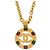 Collana Chanel Vintage Coco Mark Gripoix Metal D'oro