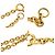 Collana Chanel Vintage Coco Mark Gripoix Metal D'oro - vista 10