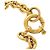 Collana Chanel Vintage Coco Mark Gripoix Metal D'oro - vista 9