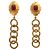 Timeless Orecchini a clip Chanel Vintage Gripoix Rosso D'oro