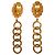 Timeless Orecchini a clip Chanel Vintage Gripoix Rosso D'oro - vista 2