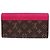 Cartera larga Pallas Monogram Louis Vuitton Castaño Rosa Monograma - vista 3