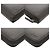 Prada Saffiano Leather Long Wallet in Black - view 3