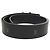 Louis Vuitton LV Initials Reversible Leather Black Belt Silvery - view 3