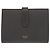 Edge Céline Celine Medium Strap Wallet aus schwarzem Leder