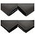 Edge Céline Celine Medium Strap Wallet aus schwarzem Leder - Ansicht 4