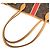Borsa Tote Louis Vuitton Neverfull MM Monogram Rosso Marrone Monogramma - vista 7