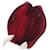 Beauty case rosso con logo Triangle Prada 1N0021 Roja - vista 5