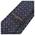 Cravatta in seta Louis Vuitton Monogram Gradient Dots Blu navy  - vista 5