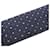 Cravatta in seta Louis Vuitton Monogram Gradient Dots Blu navy  - vista 8