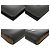 Bottega Veneta Intrecciato Leather Black Notebook Cover White - view 4