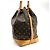 Borsa a Spalla Louis Vuitton Noe Marrone - vista 2