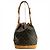 Borsa a Spalla Louis Vuitton Noe Marrone - vista 3