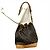 Borsa a Spalla Louis Vuitton Noe Marrone - vista 9