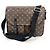 Louis Vuitton Christopher Schultertasche Braun Monogramm