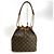 Noe Borsa a Spalla Louis Vuitton Petit Noé Marrone - vista 3