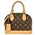 Borsa Louis Vuitton Alma BB Marrone