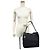 Borsa Tote Chanel in pelle di vitello martellata nera Nero - vista 11
