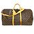 Louis Vuitton Keepall 60 Bandoulière Borsa Boston Marrone