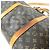 Louis Vuitton Keepall 60 Bandoulière Borsa Boston Marrone - vista 4