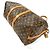 Louis Vuitton Keepall 45 Bandoulière Borsa Boston Marrone - vista 3