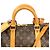 Borsa Boston Louis Vuitton Keepall 50 Bandoulière Marrone - vista 4