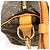 Borsa Boston Louis Vuitton Keepall 50 Bandoulière Marrone - vista 5