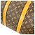 Borsa Boston Louis Vuitton Keepall 55 Bandoulière Marrone - vista 5