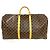 Borsa Boston Louis Vuitton Keepall 60 Marrone