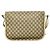 Borsa a Spalla Gucci GG Supreme Canvas Beige Crudo - vista 3