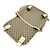 Borsa a Spalla Gucci GG Supreme Canvas Beige Crudo - vista 7
