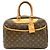 Borsa Louis Vuitton Deauville Marrone